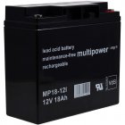powery blybatteri (multipower) MP18-12 Vds