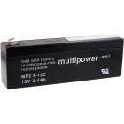 powery blybatteri (multipower) MP2,4-12C Cyklisk