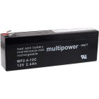 powery blybatteri (multipower) MP2,4-12C Cyklisk powery blybatteri (multipower) MP2,4-12C Cyklisk