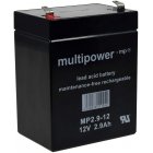 powery blybatteri (multipower) MP2,9-12