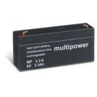 powery blybatteri (multipower) MP3,3-6
