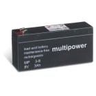 powery blybatteri (multipower) MP3-8