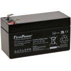 Firstpower Gel-batteri FP1212 1,2Ah 12V VdS