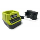 Ryobi snabb Laddare 18 V One+ / typ RC18120 / fr alla en+ 18 V -batterier original