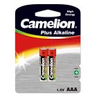 batterier Camelion Micro LR03 MN2400 HR03 Plus Alkaline 2/ Blister
