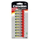 batterier Camelion Mignon LR6 MN1500 AA AM3 Plus Alkaline 10/ Blister