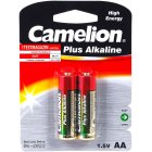 batterier Camelion Mignon LR6 MN1500 AA AM3 Plus Alkaline 2/ Blister