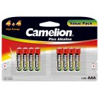 Batteri Camelion Micro LR03 AAA Plus Alkaline (4+4) 8 pack