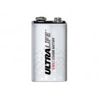 Lithium batterier Ultralife U9VL-J-P/ CR9V  9V-Block