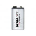 Lithium batterier Ultralife U9VL-J-P/ CR9V 9V-Block Lithium batterier Ultralife U9VL-J-P/ CR9V 9V-Block