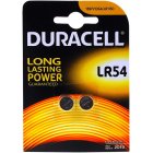 25x Duracell Knappcell Typ AG10 2er Blister