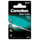 Camelion Silveroxid-knappcell SR41/SR41W / G3 / 392 / LR41 / 192 1/ Blister
