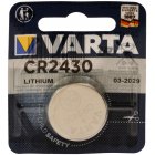 Lithium knappcell batterier Varta Electronic CR2430 3V 1/ Blister Lithium knappcell batterier Varta Electronic CR2430 3V 1/ Blister
