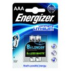 Litium batteri Energizer L92 / Micro / AAA / FR03 2er Blister