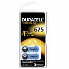 Duracell Höselrapparat batteri 675AE / AE675 / DA675 / PR1154 / PR44 / V675att 6/ Blister