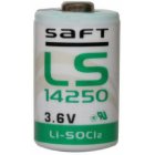 Lithium batteri Saft LS14250 1/2AA 3,6Volt