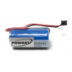 SPS-Lithiumbatteri Kompatibel med medsubishi r2/3A / typ Q6Batt