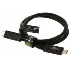 Goobay USB-C auf USB-C PD Snabbes Lade-, Synkronisäringskabel 0,5m 5A