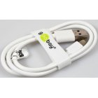 Goobay USB-C Lade och Synkronisäringskabel till enheter med USB-C-förbindelse  , 0,5m, Hvid