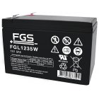 FGS batteri FGL1235W 12V 9Ah