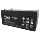Fiamm blybatteri FG20341 12V 3,4Ah