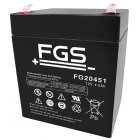 Fiamm blybatteri FG20451 12V 4,5Ah