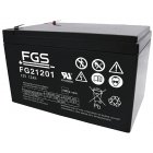 FGS FG21201 blybatteri 12V 12Ah