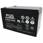 FGS FG21202 blybatteri 12V 12Ah