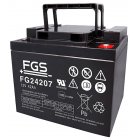 FGS FGL24507 High Rate Longlife blybatteri 12V 45Ah FGS FGL24507 High Rate Longlife blybatteri 12V 45Ah