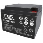 FGS FGG22805 Cyklisk blybatteri 12V 28Ah