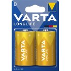 Varta Longlife Alkaline Batteri LR20 D 2/ 04120101412