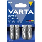 Varta Professional Lithium Batteri LR6 AA 4 st Blister 06106301404