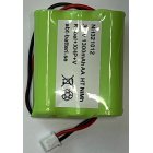 Nimh batteripaket 3,6V 1300mAh AA HT staket XHP +V (NH321012)