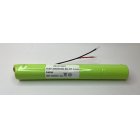 Nimh batteripaket 4,8V 2500mAh SC HT stav kabel (NH412001)