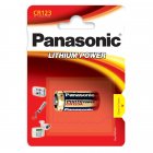 Panasonic CR123A Lithium Batteri 3V 1 Blister till Arlo Netgear kamera