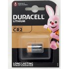 Duracell CR-2 Lithium FotoBatteri 3V 780mAh 1 Blister 50 st (50 batterier)