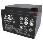 Batteri till Skadedjursbekmpning FGS 12FGHL100 High Rate Longlife 12V 24Ah