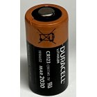 Batteri till Hjärtstartare Duracell CR123A / DL123 Lithium 3V 1400mAh 1 Blister